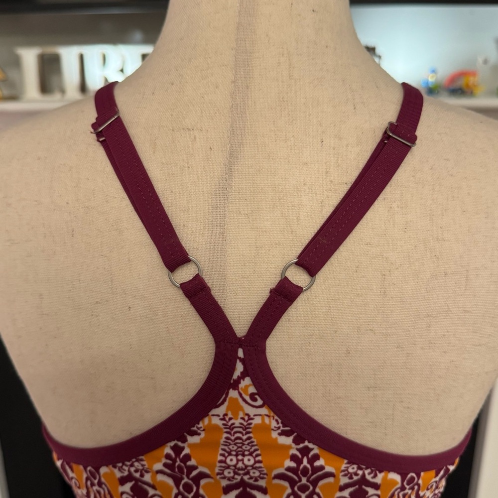 Athleta Printed Halter Cross-Back Dress – Size Small - Picture 7 of 12